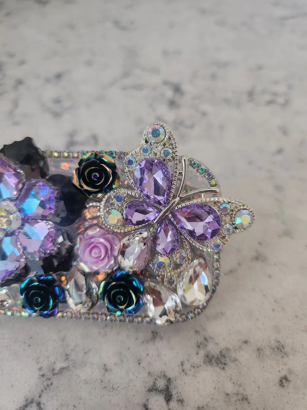 Butterfly & Flower Phone Clip